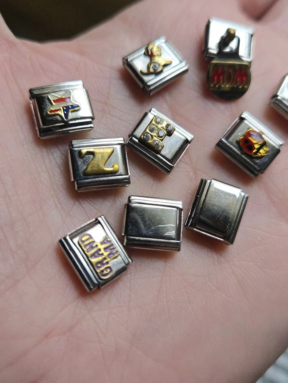 Vintage Italian Link Charms